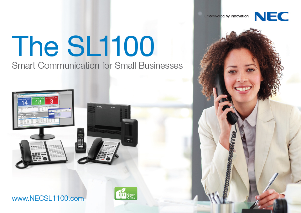 SL1100 12 Page Brochure - Moore Enterprises Smart Communication for Small Businesses